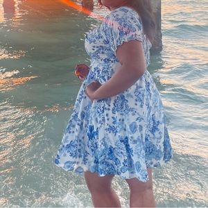 That’s so Fetch - Blue and White Dress